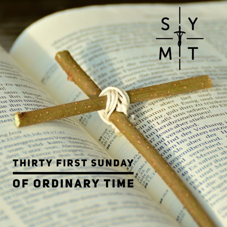 Thirty First Sunday In Ordinary Time IMAGE - Shrewsbury Youth Mission Team